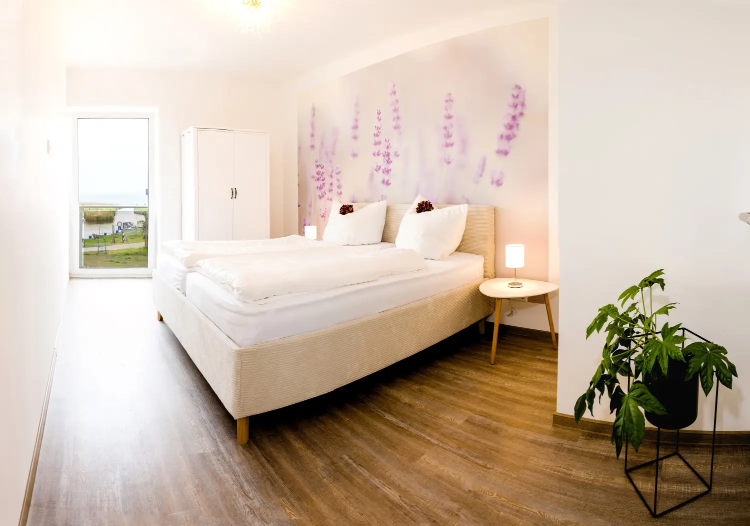 Wasserblick Loddin – Ferienhaus – Schlafzimmer