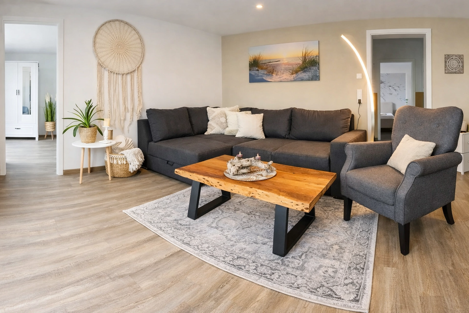 Wasserblick Loddin – Ferienhaus – Zimmer