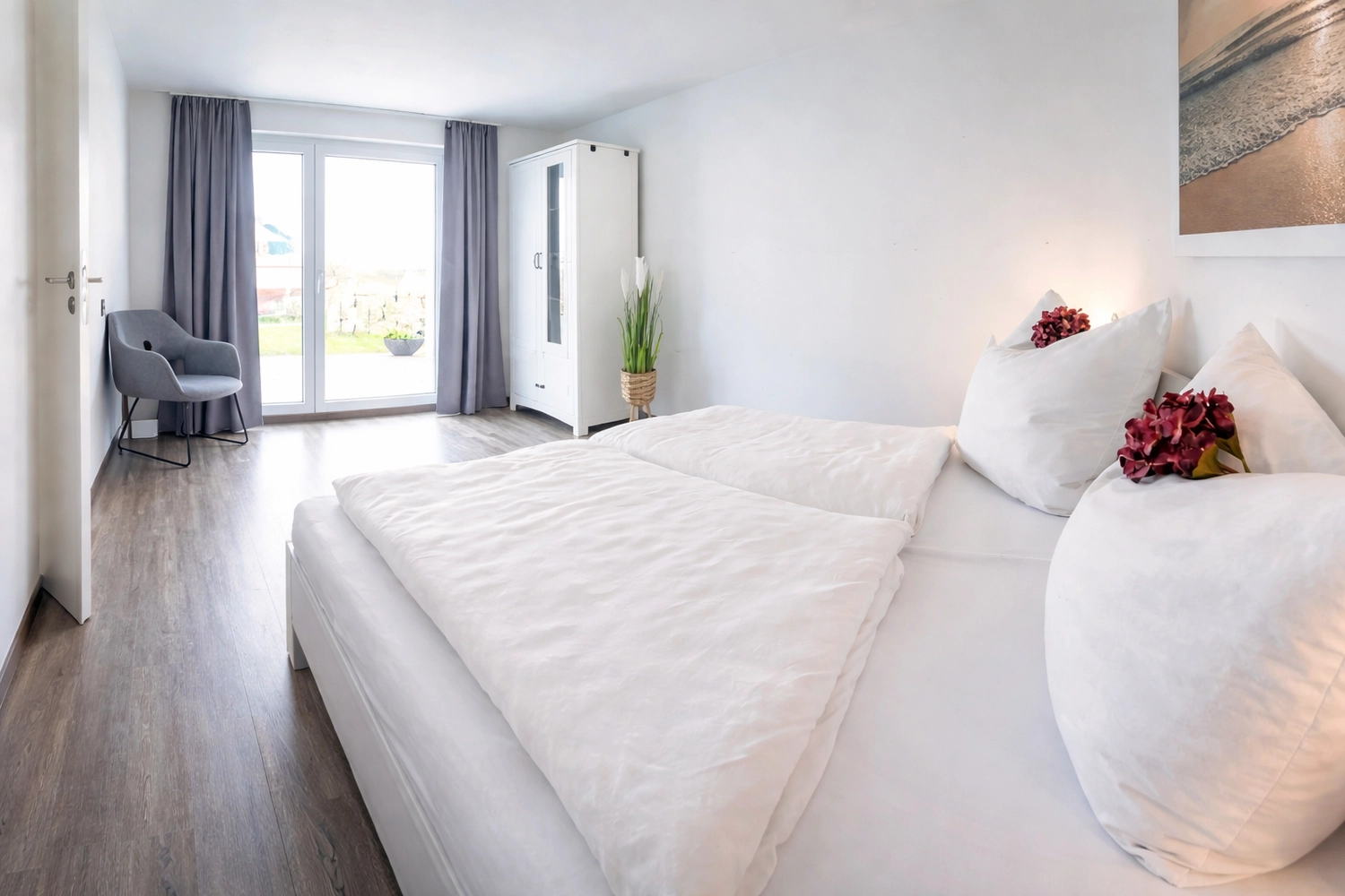 Wasserblick Loddin, Ferienhaus, Schlafzimmer